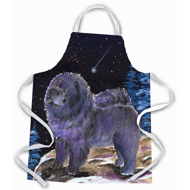 No Pattern Bib Apron