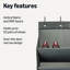 16 Pair Hanging Shoe Organiser