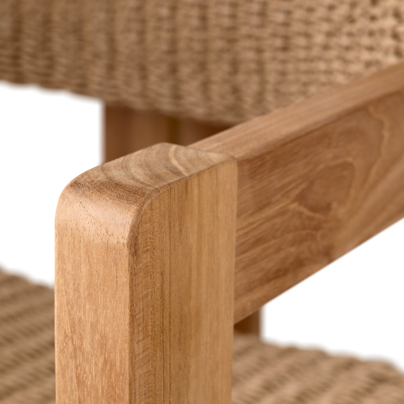 Donato Outdoor Teak Dining Armchair