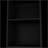 Zachary  5-Shelf Slim Bookcase, Space-Efficient Design For Modern Living And Organized Storage.-1348340018