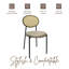 Chaise d'appoint de salle à manger Dannea-888765693