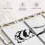 Linear Paws II, reproduction sur toile-98865465