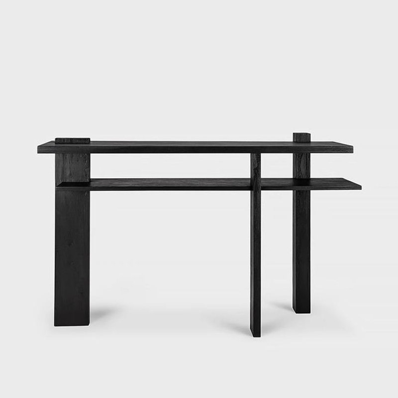 Italian-style minimalist console table