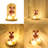 6.3'' Handmade Animals Lighted Holiday Shaped Ornament