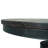 21.6 " Extendable Pine Round Solid Wood Top with Steel Base Dining Table