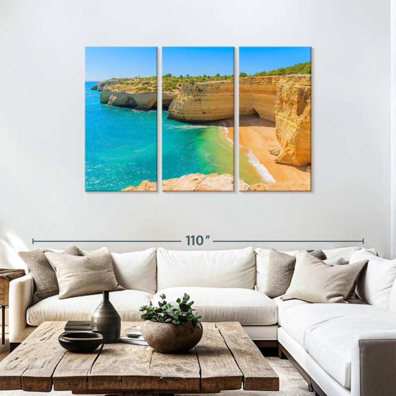 Sebbie Golden Rock Cliff, Portugal, H 48 po x l 74 po