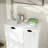 Two-Compartment Tilt-Out Laundry Sorter Cabinet