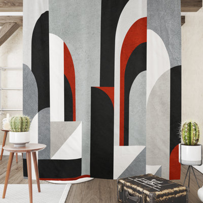 Abstract Shower Curtain