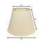 Abat-jour en tissu avec embout laveuse pour lampes de table Deep Empire-94876134-15680356