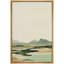 Art minimaliste de paysage de marais côtier, photos de salon, impression sur toile encadrée, impression numérique-126545720-126545723