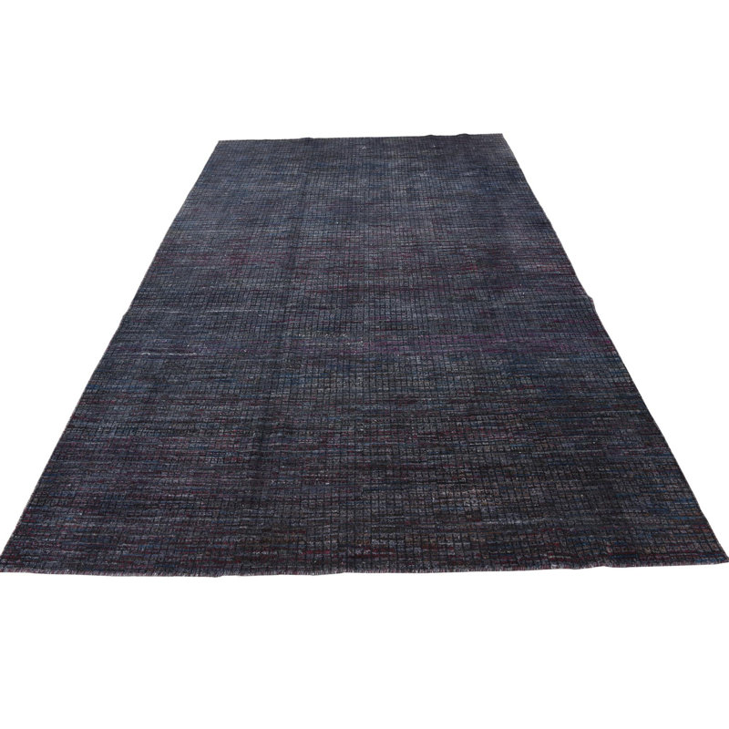 Tapis bleu marine Porcaro