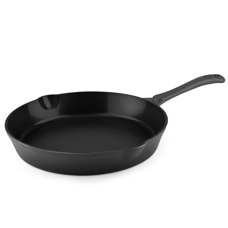 7 - Piece Cast Iron Cookware Set, Black