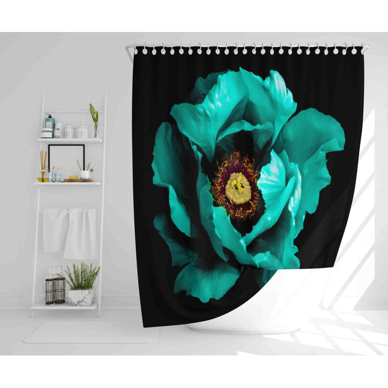 Strother Polyester Shower Curtain Set, 168cm H x 168cm W
