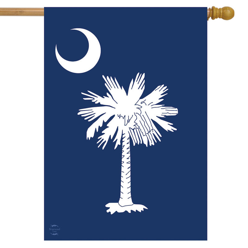 Drapeau de South Carolina Palm Tree House