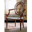 Arm Chair in Cherry/Gray