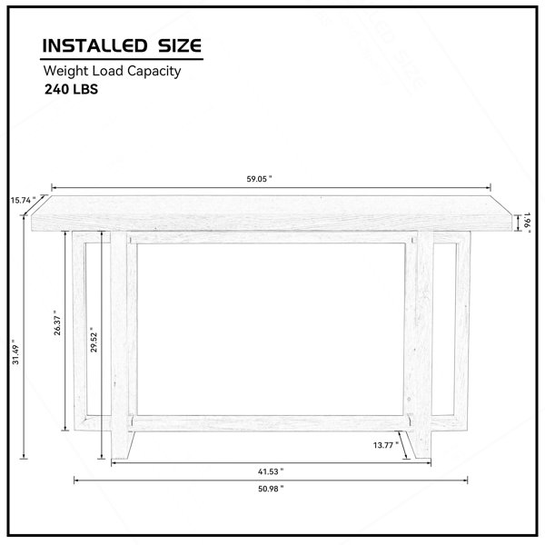Dimensions du produit