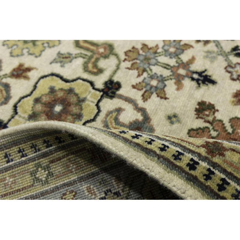 Tapis oriental crème Indo-Karajeh
