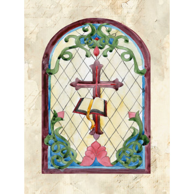 " Stained Glass Window Bible "
