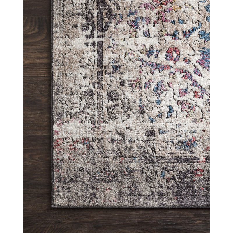 Hanfried Oriental Indoor Rug, Rectangle 3'11" x 5'7"