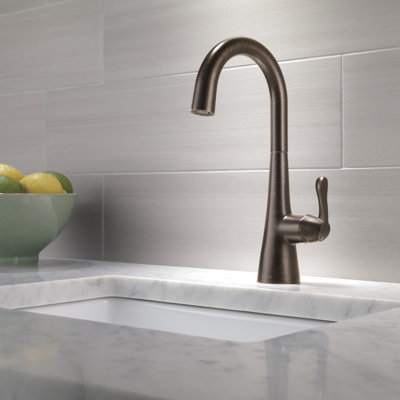 Transitional Single Handle Bar Faucet