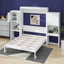 Grand lit escamotable mural avec bureau-990815603