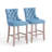 Upholstered Counter Stool with Solid Wood Frame-724752136-724752144
