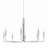 Modway Rekindle 8-Light Chandelier-482717492