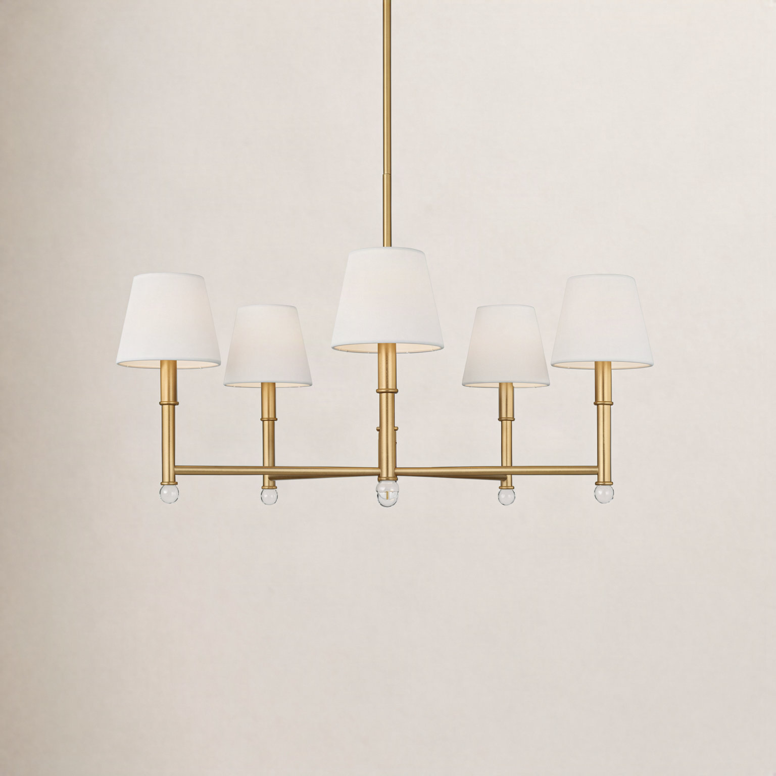 Wendt Chandelier, 5 Lights, 60.38" H x 33.13" W  x 33.13" D