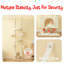 92.9" - 102.4" Floor To Ceiling Adjustable Height Cat Tree Tower-1056870093