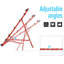 EvoNet 96cm x 80cm Rectangle Fitness Trampoline