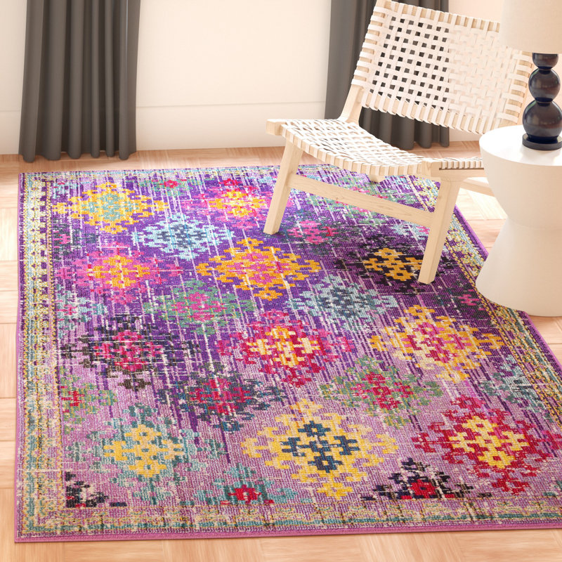 Isabea Performance Geometric Rug, Rectangle 8' x 10'