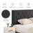 Adjustable Height Upholstered Headboard,Foldable Queen Dark Grey-1208820235-1208820232