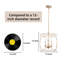Luminaire suspendu cylindrique Aldrich