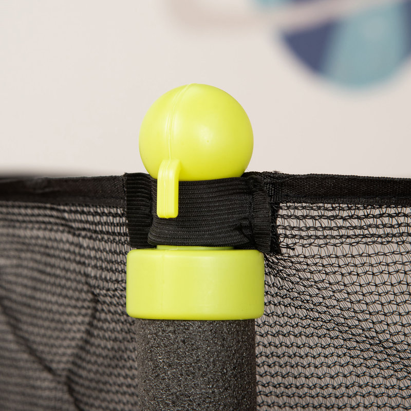 Trampoline pour enfants 5,3 pi Soozier, Noir, noir, noir, noir