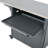 Foldable Outdoor Prep Station BBQ Cart With Dual Stainless Steel Tabletops, Integrated Trash Rack, Open Drawer, Double-Door Cabinet, And Lockable Wheels For Versatile Patio Use.-1679754492
