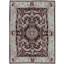 Hand-Knotted High-Quality Wine and Cream Area Rug