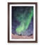 Northern Lights Aurora Borealis Abstract - Picture Frame Painting Print-56925293-56925294