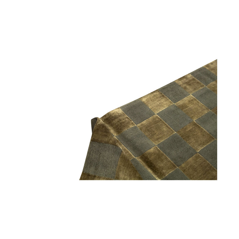 Hand-Knotted High-Quality Brown Area Rug