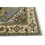 Tapis oriental gris traditionnel 8 x 10 Indo-Heriz Serapi