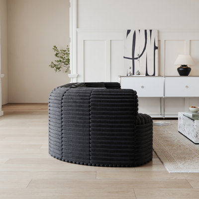 Steubenville 2 - Piece Velvet Sectional