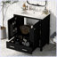 Meuble-lavabo moderne avec lavabo simple et tiroir-102673821