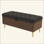 Banc de rangement avec repose-pieds Modern Modern-129574799-129574787