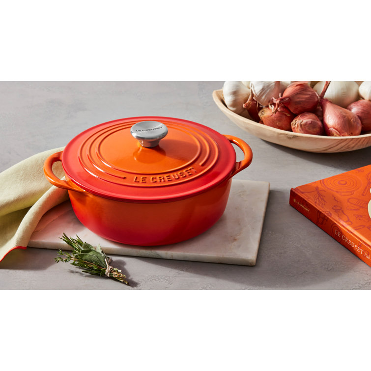 Le Creuset White 2.75-Qt. Shallow Round Dutch Oven + Reviews