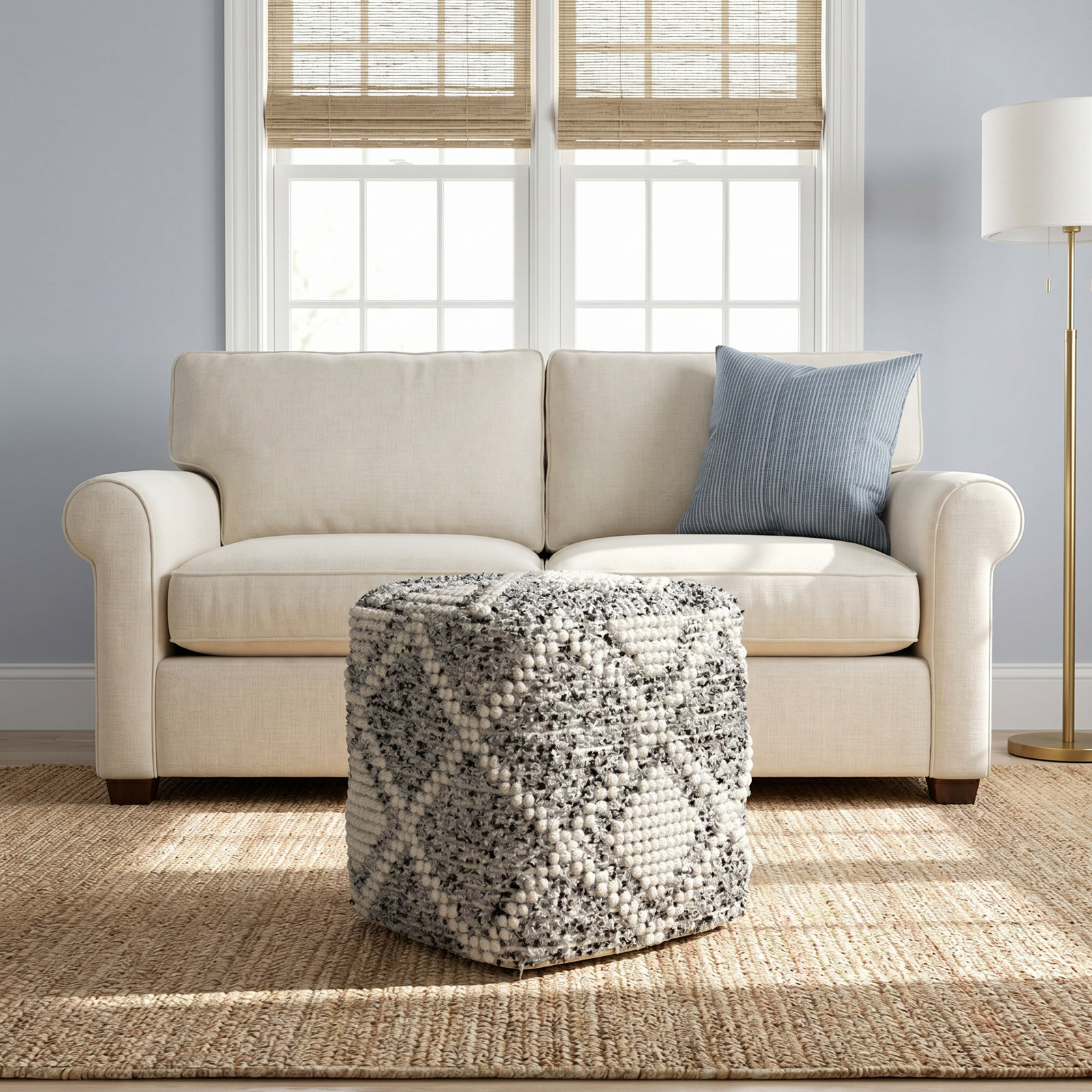 Reze Upholstered Pouf