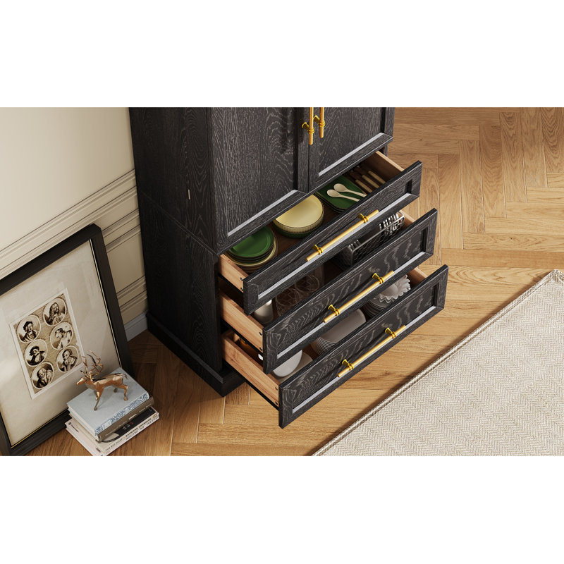 Grand garde-manger de style campagnard, Black