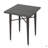 32" Square Wicker Bar Table