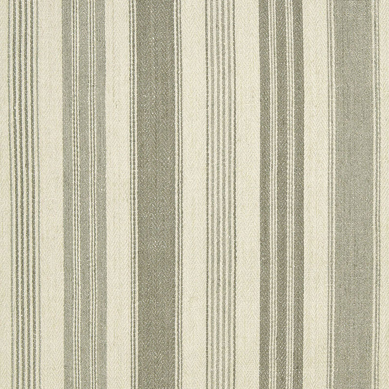 Tissu à rayures Montauban, Colombe / brume