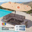 Parasol de patio 15 pi