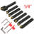 Indexable Carbide Tools 1/4" Industrial Lathe Tools 7Pcs/Set Turning Tool Set