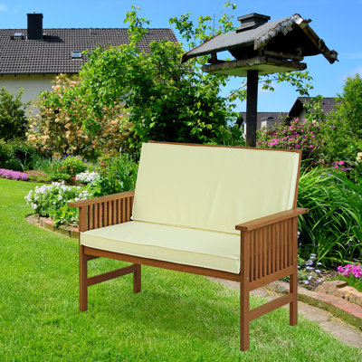 Arianna Solid Wood Outdoor Bench
